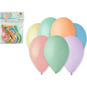 Balónek Balónek nafukovací 26 cm - pastelový / 10 ks 147631