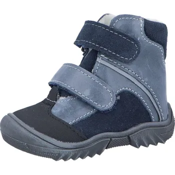 Chlapecká obuv Jonap zimní kožené boty 055 M modrá Velikost: 22
