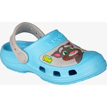 Dívčí sandály Sandálky Coqui MAXI Talking Tom and Friends New blue/Stone Velikost: 21/22