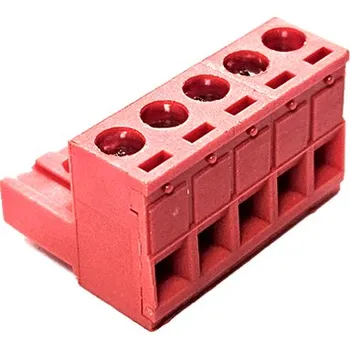 elektrický kabel Q 80 konektor - zásuvný konektor pro připojení kabelu k řídící jednotce Q 80 Provedení: 5PIN červený