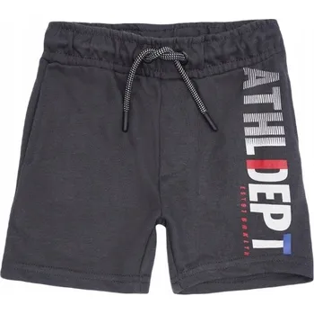 Chlapecké kraťasy CHLAPECKÉ KRAŤASY MINOTI TMAVĚ ŠEDÉ KRAŤASY VELIKOST 140