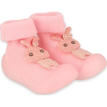 Dívčí obuv Botičky Befado 002P029 růžová zajíc Velikost: 18