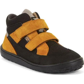 Dívčí obuv Froddo barefoot boty Up Tex Autumn Black/Orange G3110268-6 Velikost: 24