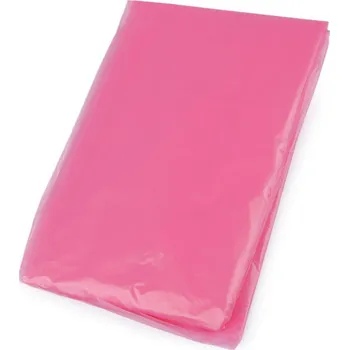 Pláštěnka Výprodej - Dětská pláštěnka jednobarevná - růžová Varianta: 3 růžová, Balení: 1 ks