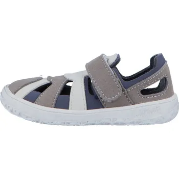 Dívčí sandály Jonap barefoot sandálky Kelly MF šedošedá Velikost: 27