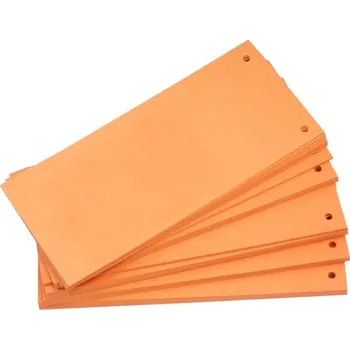 Rozdružovací kartonové jazyky - oranžová / 50 ks 157454