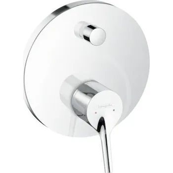 Vodovodní baterie Podomítková vanová a sprchová baterie Hansgrohe Talis S stříbrná