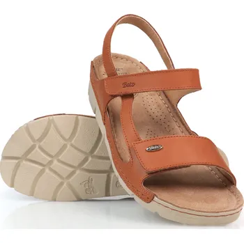 Dámská zdravotní obuv Batz Miri cognac dámské zdravotní sandály Velikost: 37