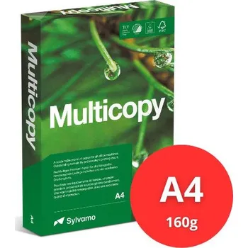Papír pro tiskárny Xerografický papír Multicopy - A4 160 g / 250 listů MultiCopy