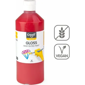 Speciální výtvarná barva Creall Barva s vysokým leskem Creall Gloss - 500 ml / tmavě červená 578805