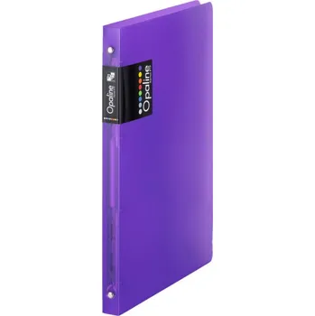 Kancelářské potřeby Karton P+P Desky A4 kroužkové Opaline - 4 - kroužek / fialová 30095