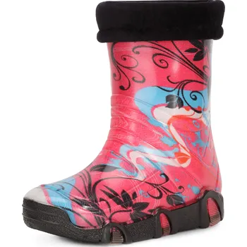 Dívčí holínky Holínky pro chlapce a dívku, vícebarevné, velikost 25-26