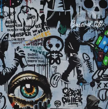 Teplákovina, Sprejer rebel (E) 0,55m/ks (Luxusní vzory z Turecka)