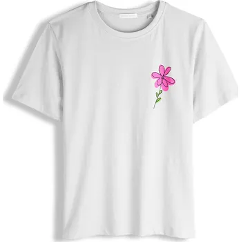 Dámské tričko GATE Bavlněné tričko s potiskem 38 625-1687/806