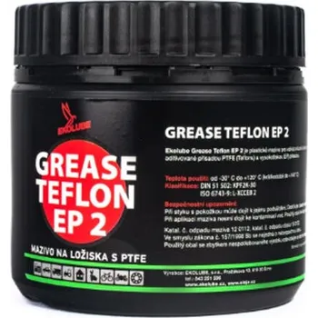 Plastické mazivo EKOLUBE Vazelina Teflon Grease EP 2 350g