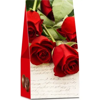 Bonboniéra Selllot Bonboniéra Stříška červená růže 100g