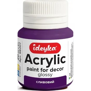 Výtvarná barva AKRYLOVÁ ŠVESTKA BARVA