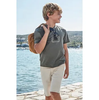 Chlapecké kraťasy Dětské kraťasy Mayoral 6206.7D.Junior.PPYA béžová 12X, vel. 128