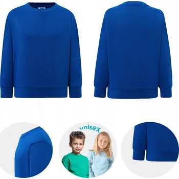 Chlapecká mikina Dětská mikina JHK polyester modrá, velikost 152