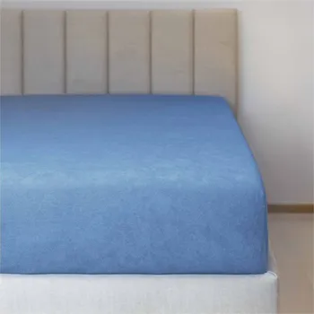 Prostěradlo Prostěradlo froté č.24 nebesky modrá 90x200