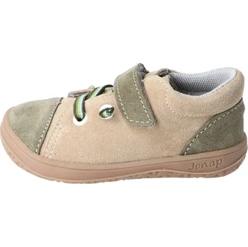 Dívčí polobotky Jonap barefoot boty B12SV světlá khaki Velikost: 30
