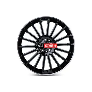 Alu kolo Keskin KT15 6x15 5x100 ET38 BLACK LIP POLISH