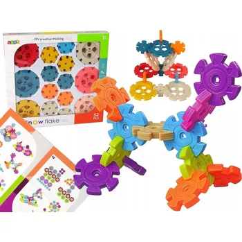 ostatní stavebnice Stavební Stavebnice Sněhová vločka 52 dílků