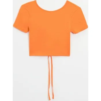 Dámská halenka Halenka crop - XL - House - oranžový - 0844N-22X