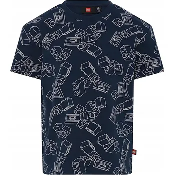 Lego Wear dětské tričko modré bavlna velikost 104