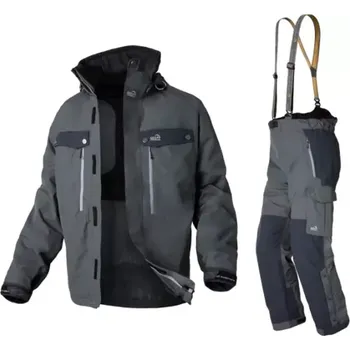 Rybářské oblečení GEOFF ANDERSON - Set Bunda a kalhoty černé Dozer7 + Urus7 vel. 3XL