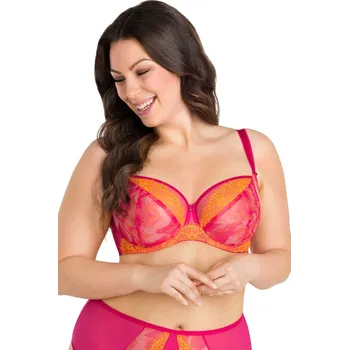 Podprsenka Gorsenia podprsenka s měkkými košíčky růžová velikost 80D