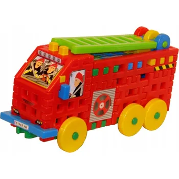 ostatní stavebnice Stavebnice vafle Hasiči Mejpol , 44 kusů