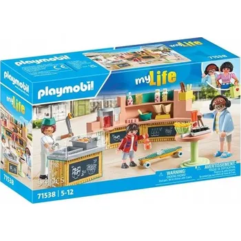 Stavebnice Playmobil Playmobil My Life 71538 Bar s občerstvením