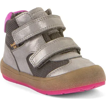 Chlapecké polobotky Froddo boty Ollie Lumi Tex Grey/Silver G2110152-3 Velikost: 21
