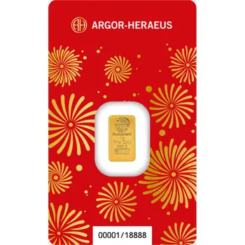 Argor-Heraeus Limited edition Rok koně 2026 zlatý slitek 1g