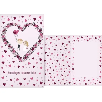 UNIPAP přání svatební M16-122 T PRANI_T_2149 302250