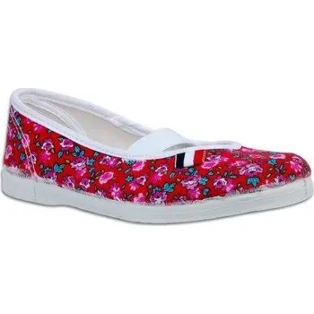 Dětská fitness obuv Toga Cvičky Jarmilky červený květ Velikost: 32
