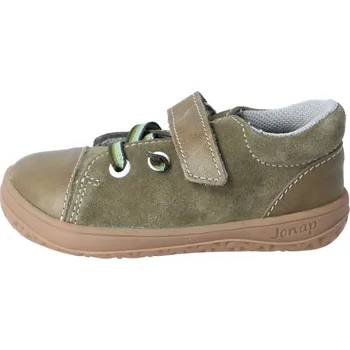 Dívčí polobotky Jonap barefoot boty B12MV khaki Velikost: 23
