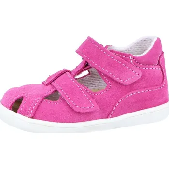 Dívčí sandály Jonap kožené sandálky 041 S růžová Velikost: 25