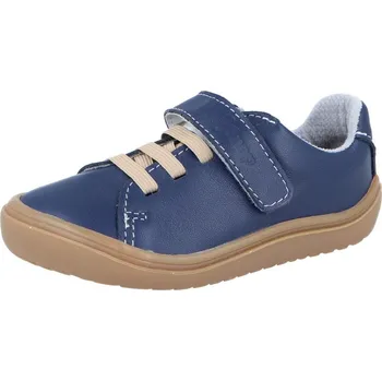 Dívčí polobotky Jonap barefoot boty HOPE gumka modrá Velikost: 23