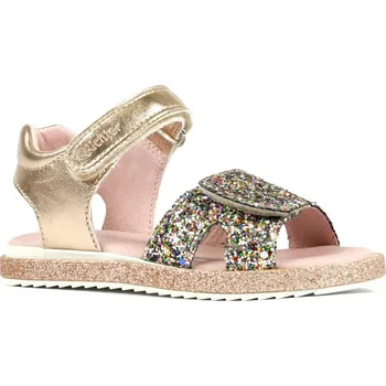 Dívčí sandály Kožené sandálky Richter 5300-1271-3000 zlatá Velikost: 25