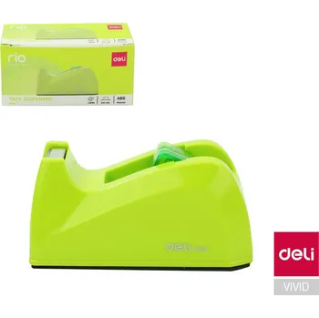 Lepicí páska Deli Stolní odvíječ lepicí pásky DELI - zelená 100876