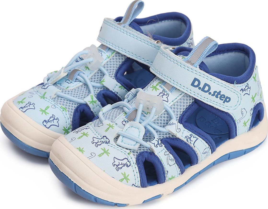 DDstep Sportovní sandálky D.D.step G065-41329B Sky Blue Velikost: 20
