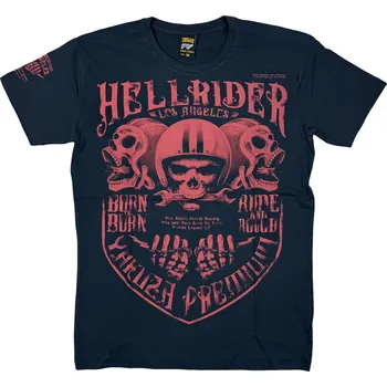 Pánské tričko Tričko YAKUZA PREMIUM 3806 dunkelblau Barva: Černá, Velikost: L