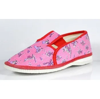 Chlapecké bačkory HP Čechtín Bačkorka 555 - gumka - růžová Velikost: 27