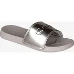 Pantofle Coqui SANA Khaki grey/Silver Velikost: 40