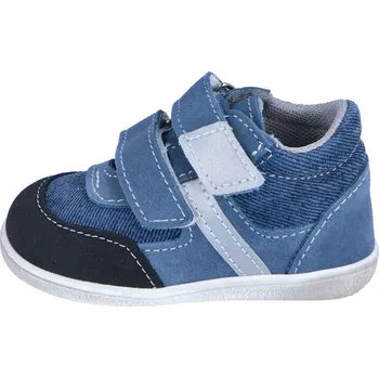 Chlapecké polobotky Jonap kožené boty 051SV modrá jeans Velikost: 20
