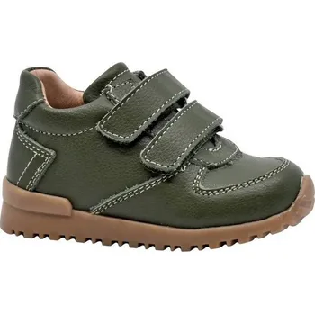 Dívčí polobotky Protetika kožené boty DERY green Velikost: 20