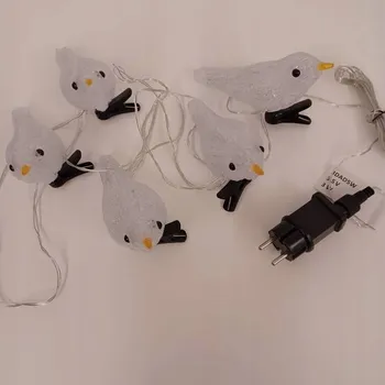 Decoled 3DAD5W ptáčci 5 LED teple bílá Vánoční světelná dekorace Decoled 3DAD5W ptáčci 5 LED teple bílá