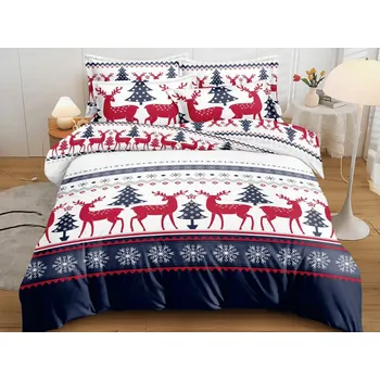 Povlečení Povlečení z mikrovlákna FROSTIA bílé Rozměr povlečení: 70 x 80 cm | 140 x 200 cm